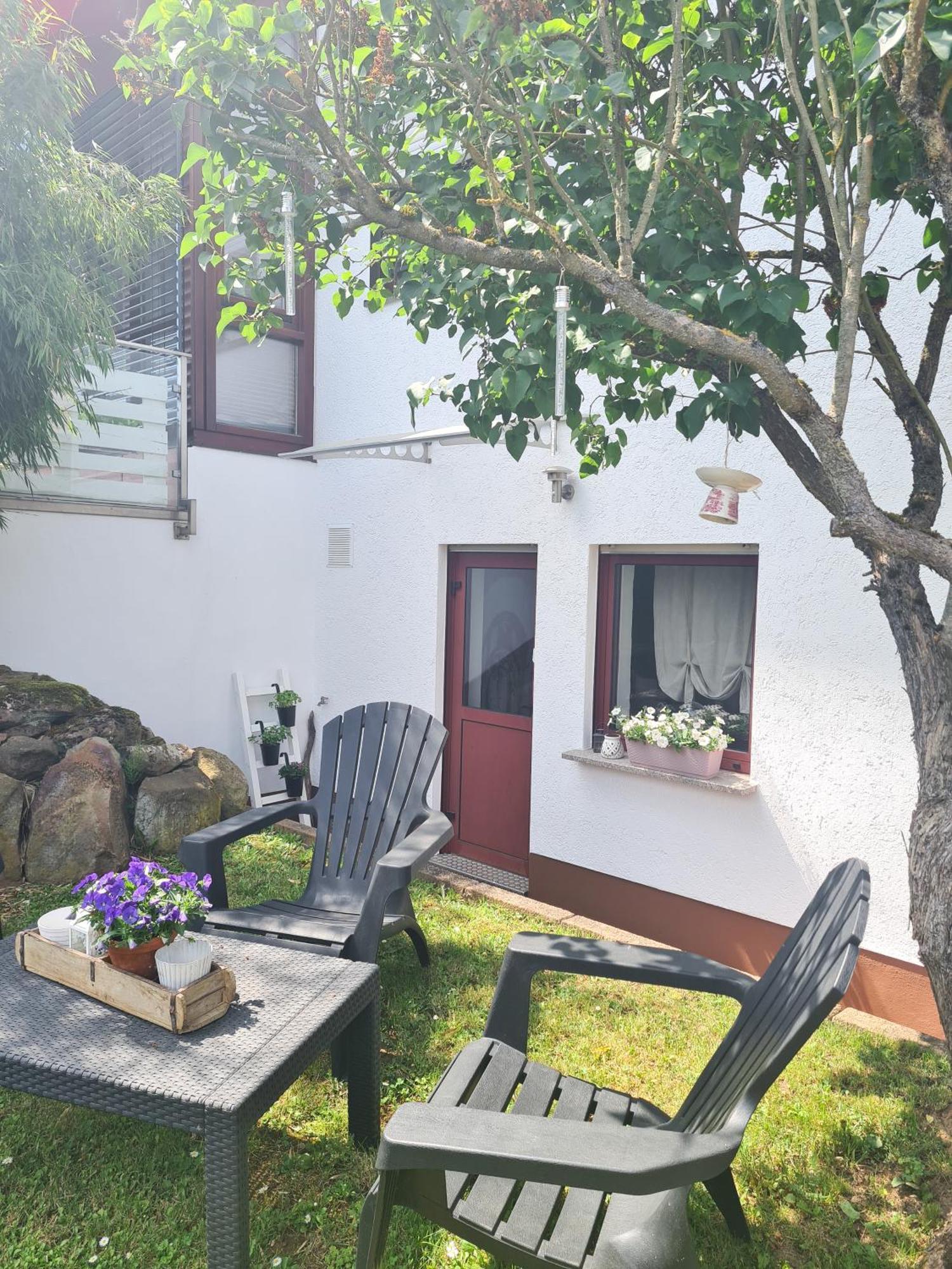 Ferienwohnung Rote Tuer - Landleben Pur! Kirchhain Exteriör bild